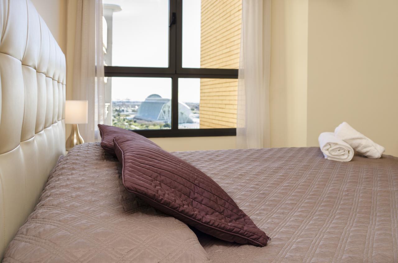 Apartup Blue Opera View Appartement Valencia Buitenkant foto
